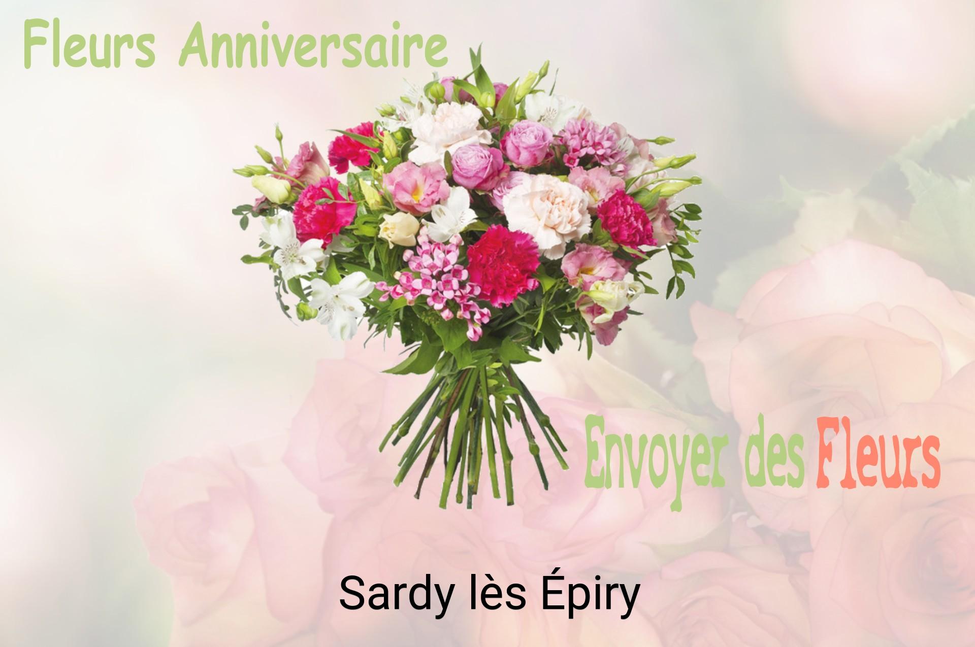 Bouquet de fleurs d’anniversaire livré à Sardy-lès-Épiry